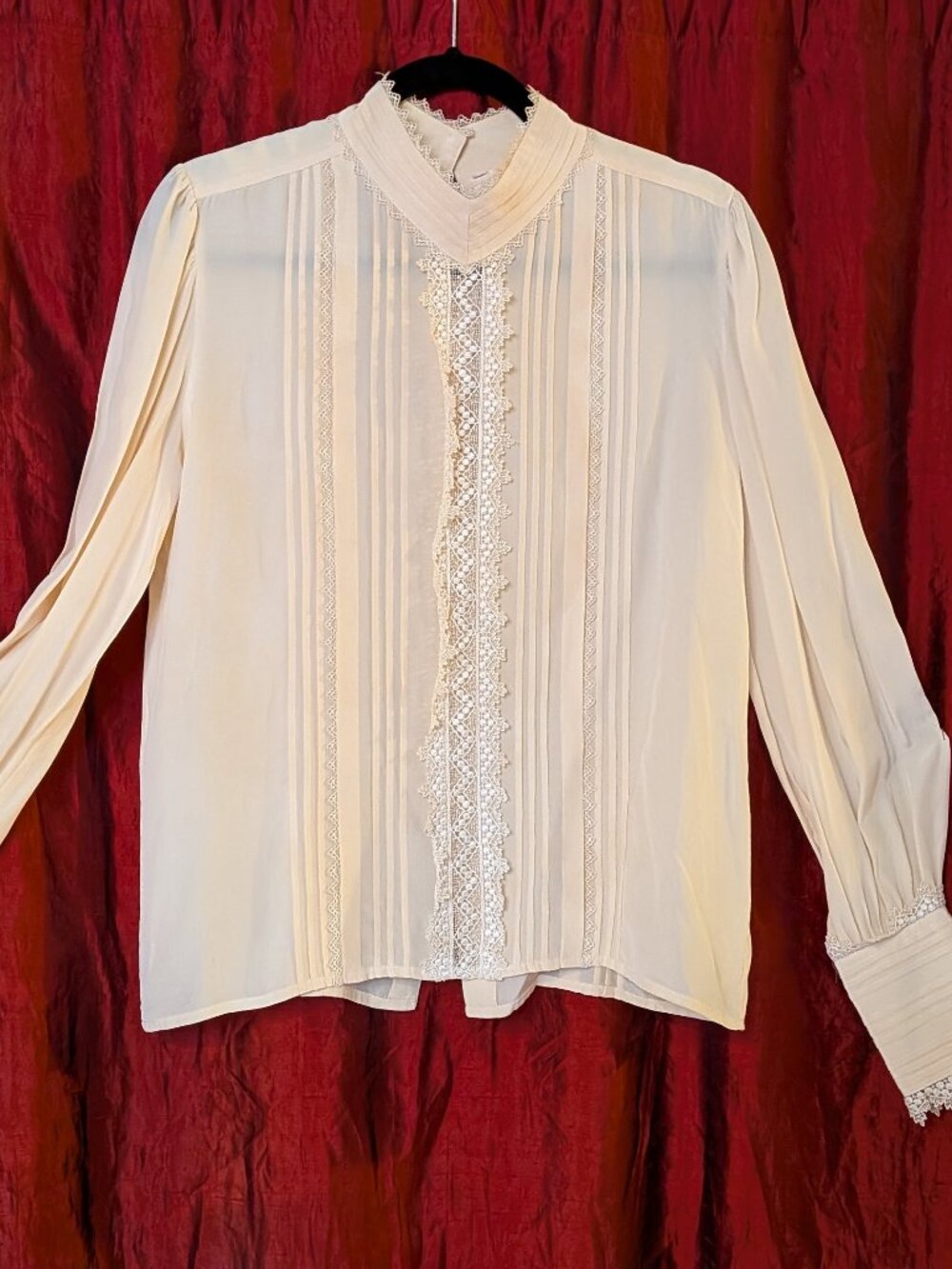 Gunne Sax inspired Vintage Blouse XL